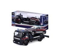 BBurago – Wagon à outils Carabiniers avec voiture – Échelle 1:43, Licence officielle, 3 Ans et Plus