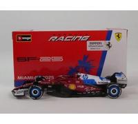 BBURAGO18-36853 FERRARI SF-25 #16 CHARLES LECLEC GP MIAMI 2025 1/43