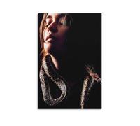BBVCCL Poster de film Believe in Snakes And Gain Eternal Life - Impression sur toile - Décoration murale moderne pour chambre à coucher - 40 x 60 cm