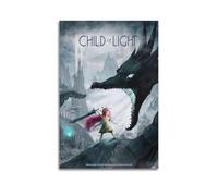BBVCCL Poster de jeu vidéo Child of Light - Impression sur toile - Impression d'art moderne pour chambre à coucher - 30 x 45 cm