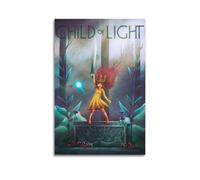 BBVCCL Poster de jeu vidéo Child of Light sur toile - Poster décoratif sur toile - Poster et image d'art moderne pour chambre à coucher - 50 x 75 cm