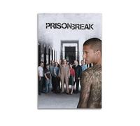 BBVCCL Poster de la série télévisée Prison Break - Impression sur toile - Impression d'art moderne pour chambre à coucher - 40 x 60 cm