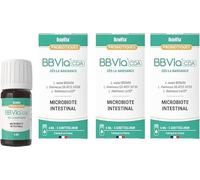 BBVia® CDA Gouttes Probiotiques Bébé - OctoVita - Dès la naissance, Enfant 0-6 ans - Microbiote intestinal - 3 souches probiotiques sélectionnées - Fabriqué en France - Lot de 3x 6 ml