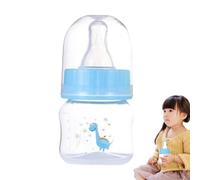 Bæby Bottle - 50ml Small Feeding Bottle With Soft Silicone Nipple | Babîes Feeder Wide Mouth Design PP Portable | Iņfant Milk Bottles For Breast Milk Feeding Travel Use Safe Odorless