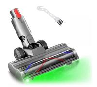 BBYHVULQ Tête de brosse à entraînement direct compatible avec Dyson V10 Slim V12 Slim V12 Slim avec détection de poussière LED pour nettoyer les sols et moquettes