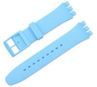 BBZ 12MM Bracelet en Silicone Compatible avec Swatch Watch Strap