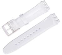 BBZ 16MM Bracelet en Silicone Compatible avec Swatch Watch Strap