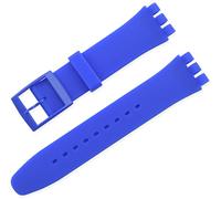 BBZ 16MM Bracelet en Silicone Compatible avec Swatch Watch Strap