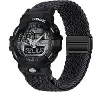 BBZ 16MM Quick Release Magnetic nylon woven sports watchband Strap Compatible with CASIO G-SHOCK G5600/GA-200/GA-100/GA-110/GA-120/GA2100