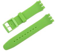 BBZ 17MM Bracelet en Silicone Compatible avec Swatch Watch Strap