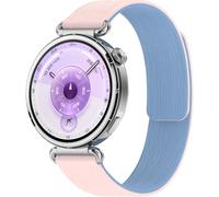 BBZ 18MM 22MM Quick Release Silicone Soft Magnetic Watch Band Compatible avec HuaweiWatch GT6,GT6Pro,Ultimate2,PACE4