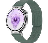 BBZ 18MM 22MM Quick Release Silicone Soft Magnetic Watch Band Compatible avec HuaweiWatch GT6,GT6Pro,Ultimate2,PACE4