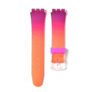 BBZ 19MM Bracelet de rechange en silicone pour montre Swatch