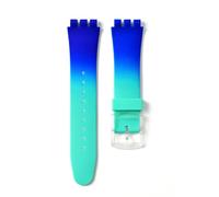 BBZ 19MM Bracelet de rechange en silicone pour montre Swatch