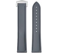 BBZ 20MM 21MM 22MM Quick Release Fluororubber Soft Breathable FKM Rubber Watch Band Universal Replacement Band Bracelet for Men Women