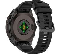 BBZ 20MM 22MM 26MM Two-tone Soft Silicone Quick Release Bracelet Compatible avec Quatix8,Tactix8,descent G2, instinct3,instinct E