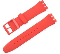 BBZ 20MM Bracelet en Silicone Compatible avec Swatch Watch Strap