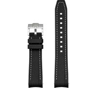 BBZ 20MM Quickfit breathable silicone Watch Strap Release Strap Compatibles avec Moonswatch Watch,for Omega X Swatch,for Rolex Men & Women