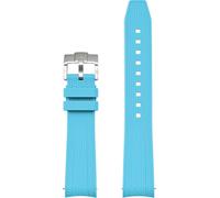 BBZ 20MM Quickfit breathable silicone Watch Strap Release Strap Compatibles avec Moonswatch Watch,for Omega X Swatch,for Rolex Men & Women