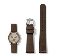 BBZ 20mm Quickfit Liquid Silicone Rubber Watch Bracelet Replacement Compatible avec Omega x Swatch MoonSwatch