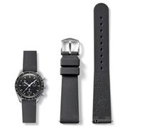 BBZ 20mm Quickfit Liquid Silicone Rubber Watch Bracelet Replacement Compatible avec Omega x Swatch MoonSwatch