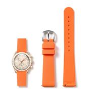 BBZ 20mm Quickfit Liquid Silicone Rubber Watch Bracelet Replacement Compatible avec Omega x Swatch MoonSwatch