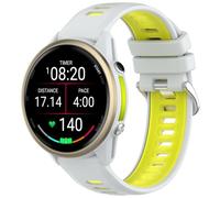 BBZ 22MM Soft Silicone Quick Release Strap Smartwatch Accessory Strap Compatible avec Garmin Forerunner 970