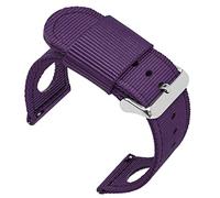 BBZ 24MM Bracelets de Remplacement en Nylon Facilement Interchangeables pour Montre Compatible avec Suunto 9 Spartan