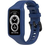 BBZ Band 7 Bracelet,Bracelet en Silicone Souple Imperméable et Résistant aux Rayures Compatible avech Huawei Band 7 /Huawei Band 6 / Huawei Band 6 Pro/Honor Band 6