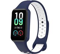 BBZ Bande de Silicone Souple imperméable à l'eau de Sport Compatible avec Amazfit Band 7 Bracelet