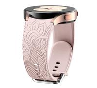 BBZ Bracelet Compatible avec Galaxy Watch 6 40mm 44mm/6 Classic 43mm 47mm, Quickfit Silicone pour Galaxy Watch 5/5 Pro/4/4 Classic