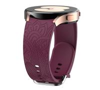 BBZ Bracelet Compatible avec Galaxy Watch 6 40mm 44mm/6 Classic 43mm 47mm, Quickfit Silicone pour Watch 5/5 Pro/4/4 Classic