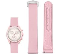 BBZ Bracelet de Montre Caoutchouc Fluoré 20mm Boucle Déployante en Acier Inoxydable, Dégagement Rapide FKM Caoutchouc Bande de Remplacement pour Femme Homme