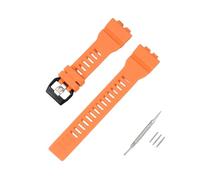 BBZ Bracelet de montre en résine douce universelle bande de montre colorée pour Casio GBA-800/GBD-800/GMA-800/GMD-800