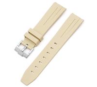 BBZ Bracelet en caoutchouc souple Nouveau bracelet de montre en silicone compatible avec Omega X Swatch Moon Watches Men Women 20mm Curved End Rubber Wrist Band