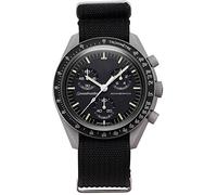 BBZ bracelet nylon 20mm Compatible avec Omega X Swatch Moon Watches Men Women，Vivoactive 3, Forerunner 245/645, Vivomove HR, Galaxy Watch