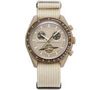 BBZ bracelet nylon 20mm Compatible avec Omega X Swatch Moon Watches Men Women，Vivoactive 3, Forerunner 245/645, Vivomove HR, Galaxy Watch