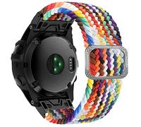 BBZ bracelet quickfit 22mm nylon Compatible avec Garmin Fenix 7/Fenix 6 GPS/Fenix 6 Pro GPS/Fenix 6 Pro Solar/Fenix 5/5 Plus/Approach S62