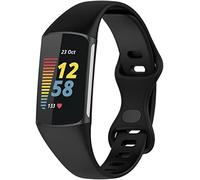 BBZ Charge 6 Bracelet,Charge 5 Bracelet,Boucle de Bracelet de Montre en Silicone Sport Souple Compatible avec Fitbit Charge 5 Activity Tracker