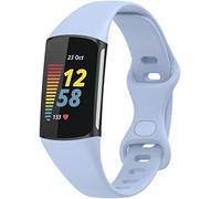 BBZ Charge 6 Bracelet,Charge 5 Bracelet,Boucle de Bracelet de Montre en Silicone Sport Souple Compatible avec Fitbit Charge 5 Activity Tracker