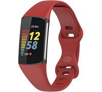 BBZ Charge 6 Bracelet,Charge 5 Bracelet,Boucle de Bracelet de Montre en Silicone Sport Souple Compatible avec Fitbit Charge 5 Activity Tracker