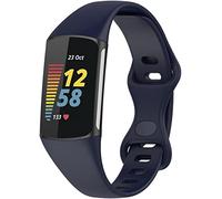 BBZ Charge 6 Bracelet,Charge 5 Bracelet,Boucle de Bracelet de Montre en Silicone Sport Souple Compatible avec Fitbit Charge 5 Activity Tracker