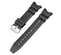 BBZ Compatible avec Casio G Shock sgw100 SGW-100 Sport Strap SGW-100-1V SGW-100-1VDF Bracelet en Caoutchouc étanche Accessoires de Montre Bracelet de Montre en PU