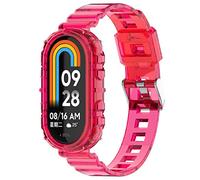 BBZ Couleur transparente Bracelets de montre compatibles avec Xiaomi Smart Band 8