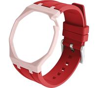BBZ FKM Rubber Sport Watch Bracelet and case in Bioceramics Compatible avec swatch x audemars piguet royal pop(crown at 2 o’clock)