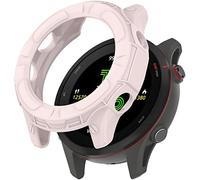 BBZ Forerunner 955 Coque,Film de Protection en Verre + Lunette en Plastique Dur, Protection complète Compatible avec Garmin Forerunner 955