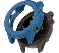 BBZ Forerunner 955 Coque,Film de Protection en Verre + Lunette en Plastique Dur, Protection complète Compatible avec Garmin Forerunner 955