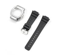 BBZ Full Metal Protect Case Soft Sports Waterproof Replacement Watch Bracelet compatible avec Casio DW5600HR/GW-M5610 GW-B5600