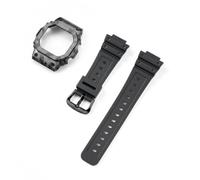 BBZ Full Metal Protect Case Soft Sports Waterproof Replacement Watch Bracelet compatible avec Casio DW5600HR/GW-M5610 GW-B5600