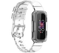 BBZ Inspire 3 Bracelet,Transparent Remplacement du Bracelet de Sport en Silicone Souple Compatible avec Fitbit Inspire 3 Activity Tracker